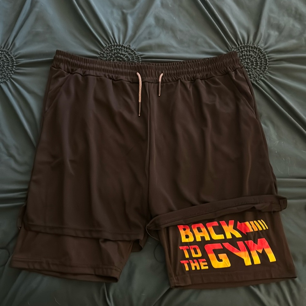 Iron Panda Men’s Workout Shorts